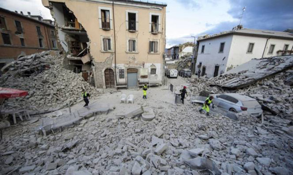 amatrice semi distrutta