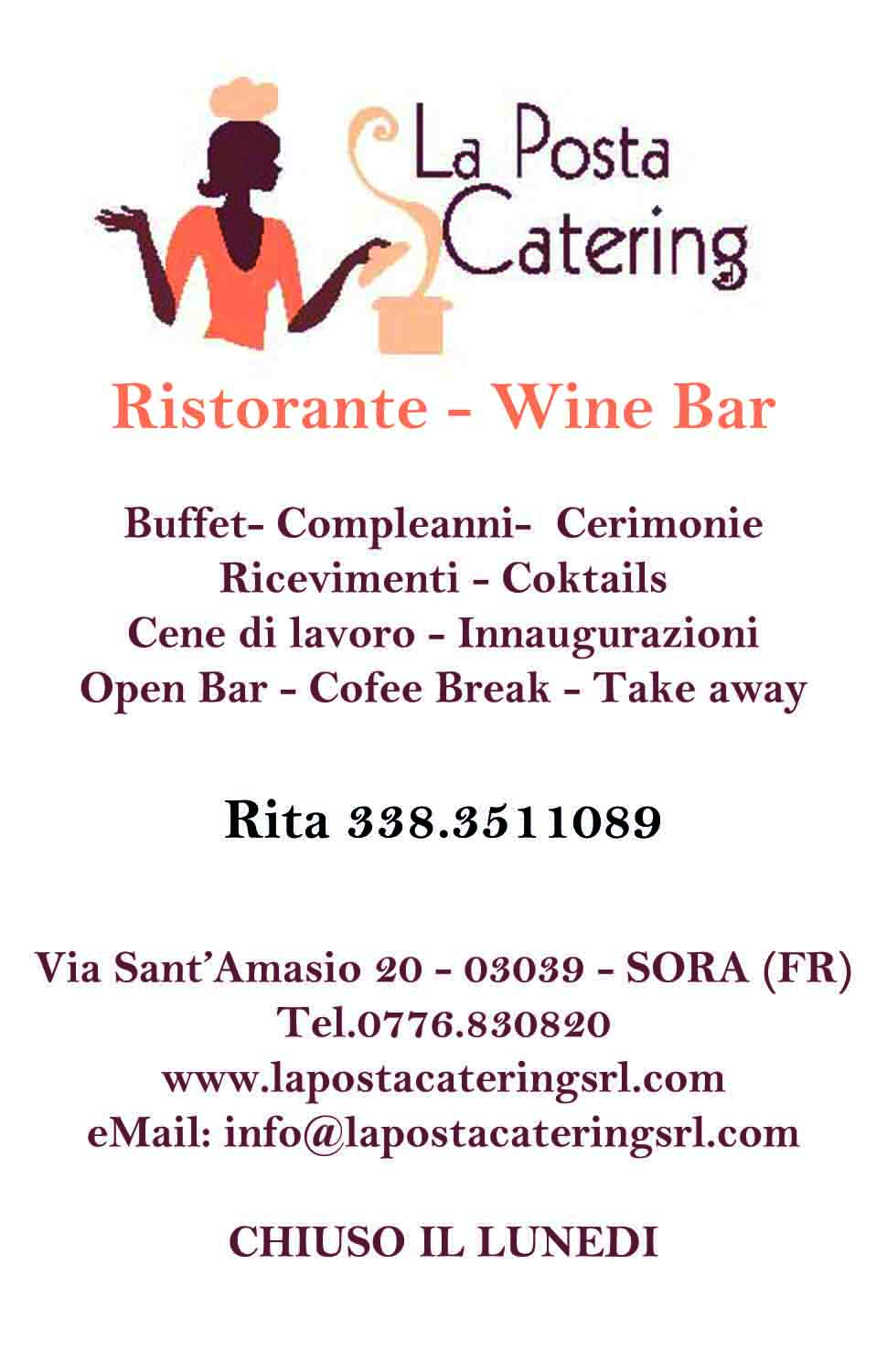 LaPostaCatering web