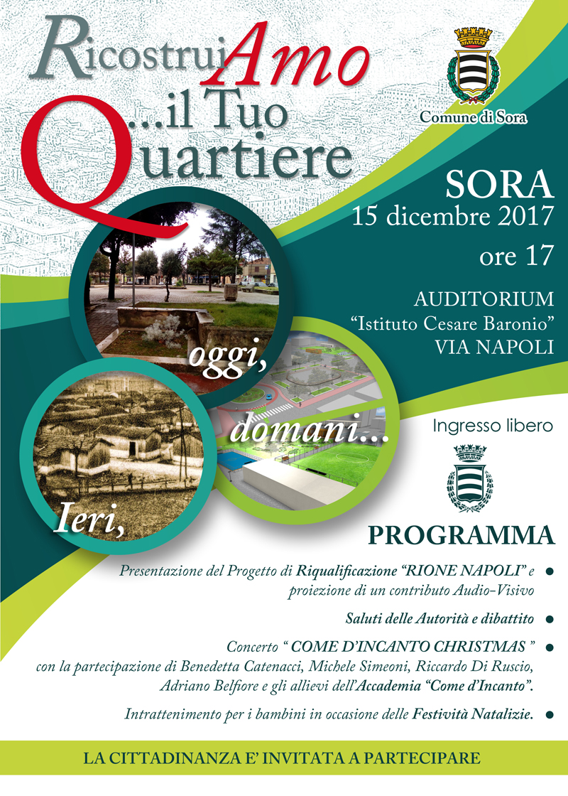 Evento Ricostruiamo il tuo quartiere
